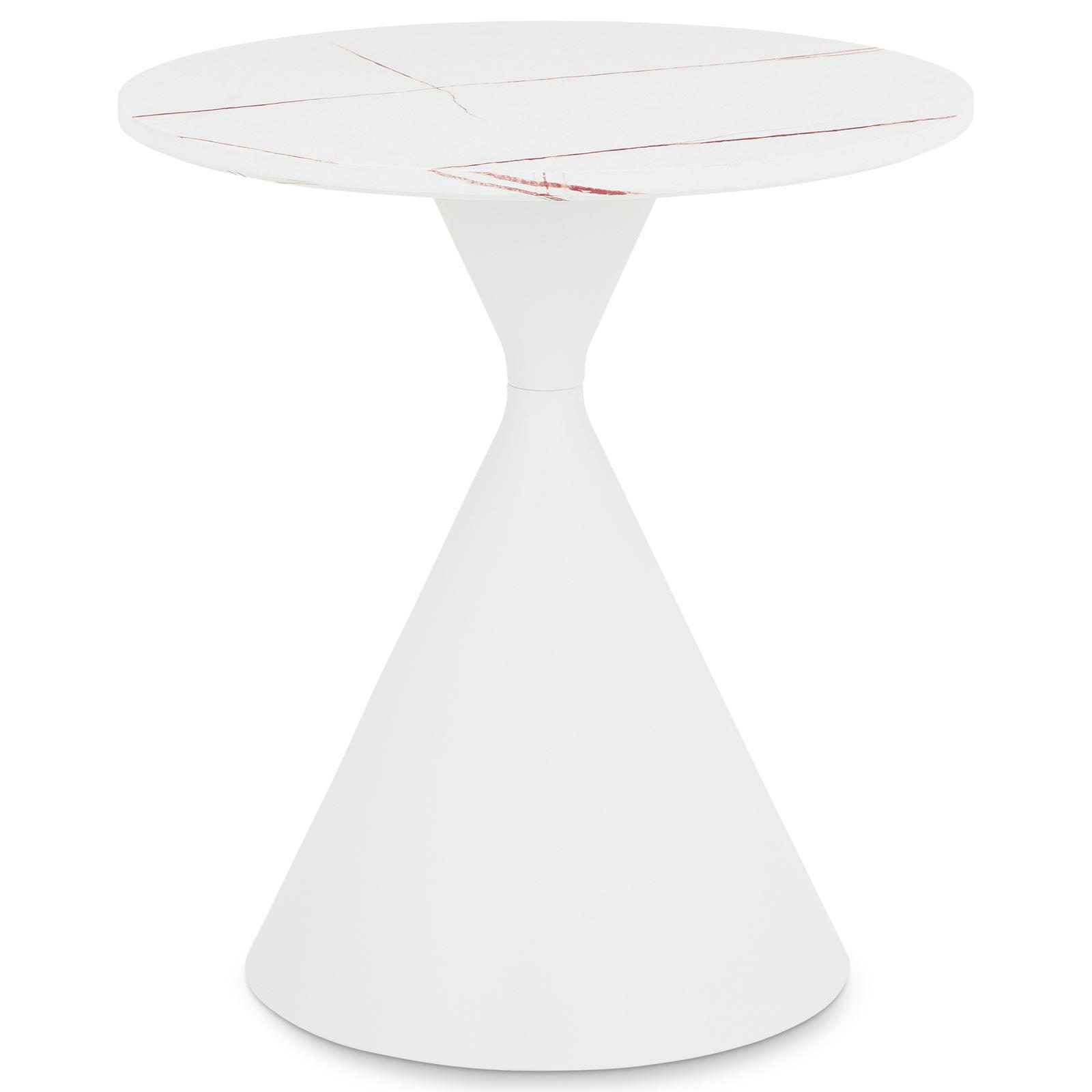 COUCHTISCH ISOMA weiß - Weiß, Holzwerkstoff (50/50/55cm) - IDIMEX