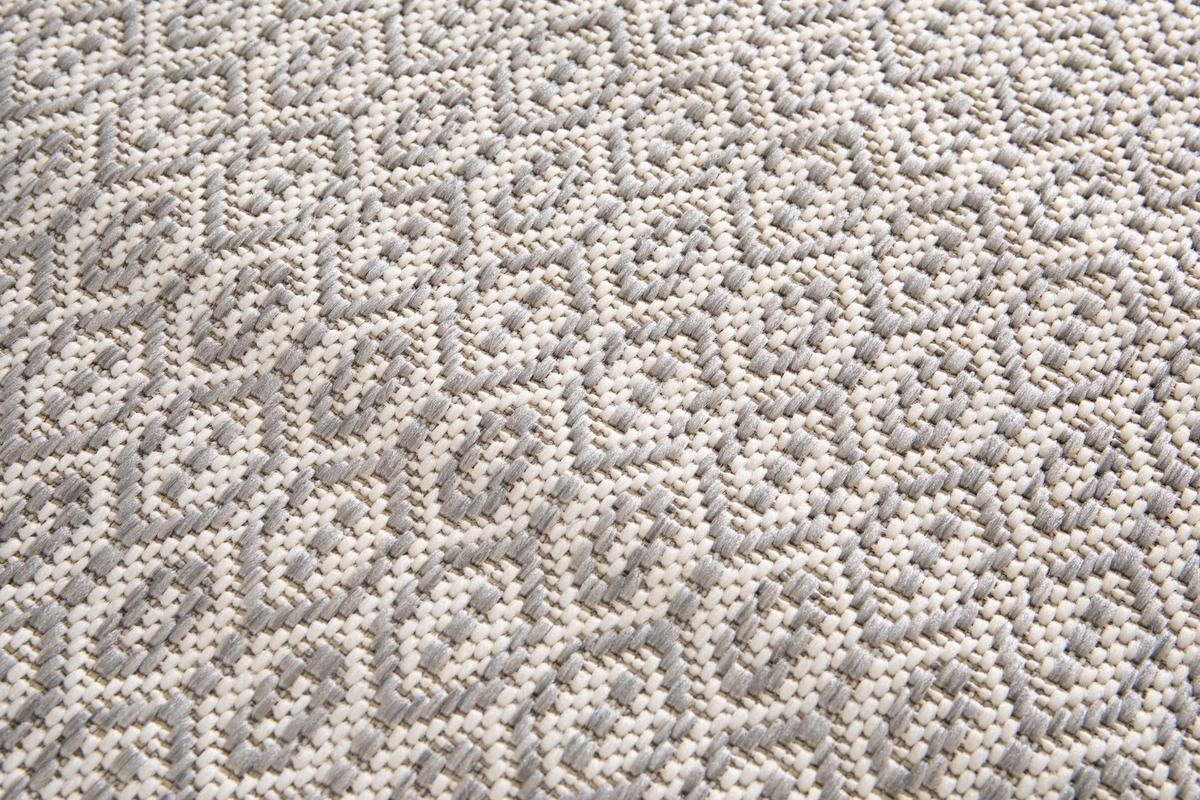 TEPPICH für Innen und Außen grau - Grau, Textil (160/230cm) - AFK Living