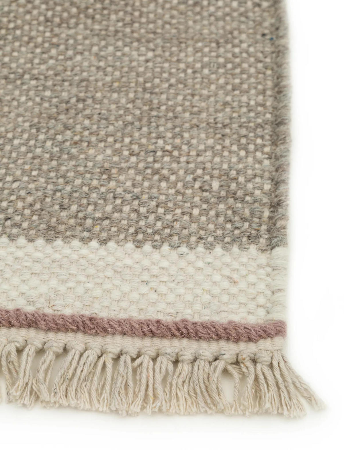 VOLNENA tekaška pregrinjalo Karla siva 80x250 cm - siva, tekstil/naravni materiali (80/250cm) - benuta Pop