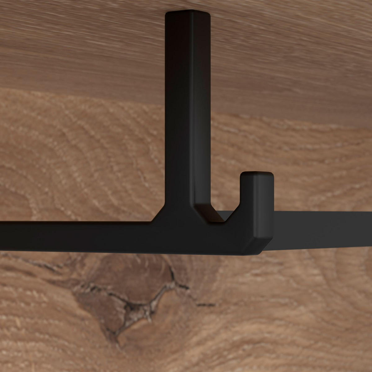 WANDGARDEROBE MALEA - Braun, Holzwerkstoff (90/33/31cm) - IDIMEX
