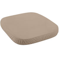 CEARȘAF cu elastic pentru bebe 7in1 - taupe, material textil (73/73cm) - waldin