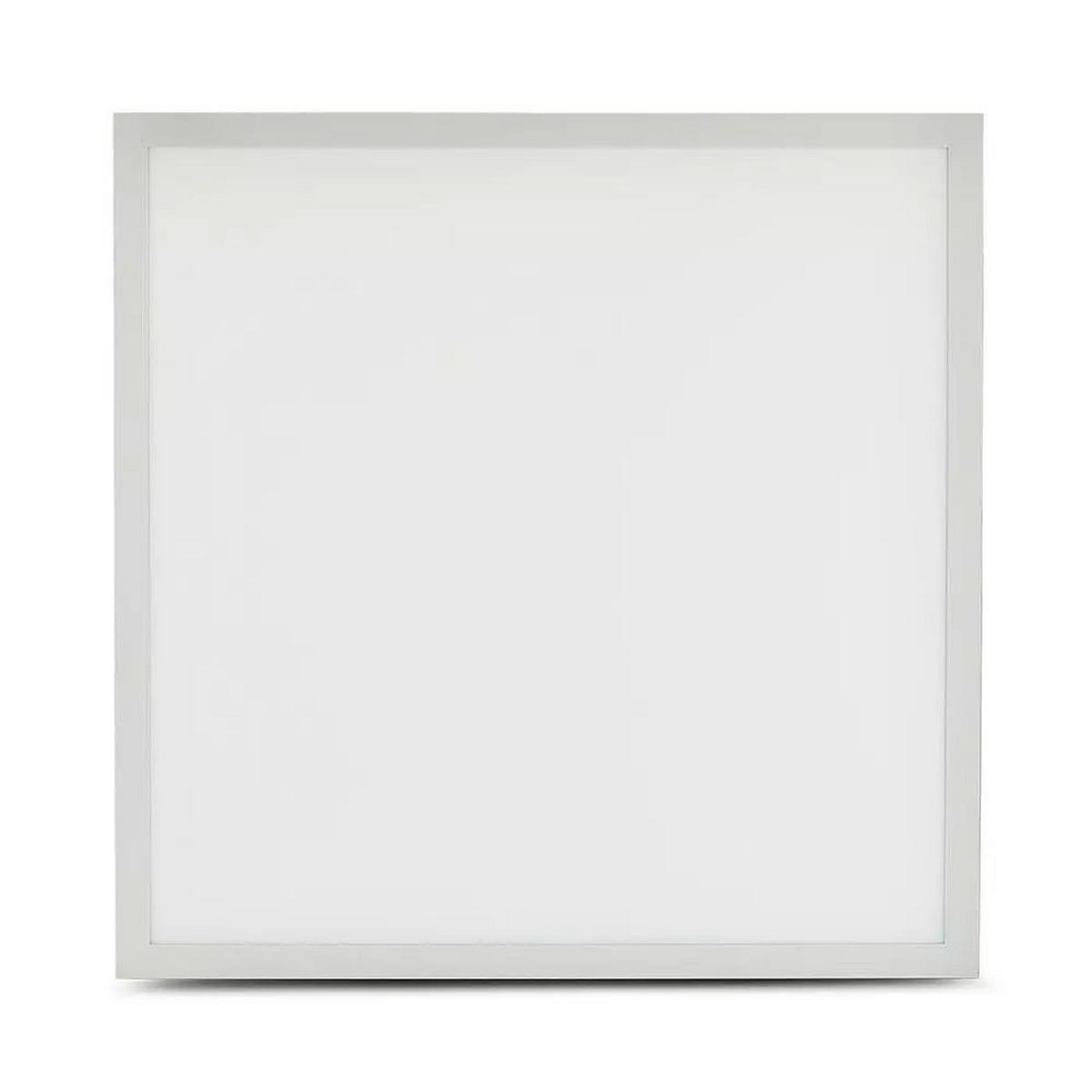 LED PANEL Weiß 59,5 cm Smart Steuerung - Weiß, Kunststoff/Metall (59.5/59.5/6.5cm)