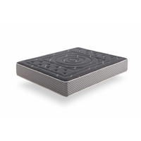 MATRATZE Premium Black Multizone, 27cm, 160x200cm - Schwarz, Textil (160/200cm) - Moonia
