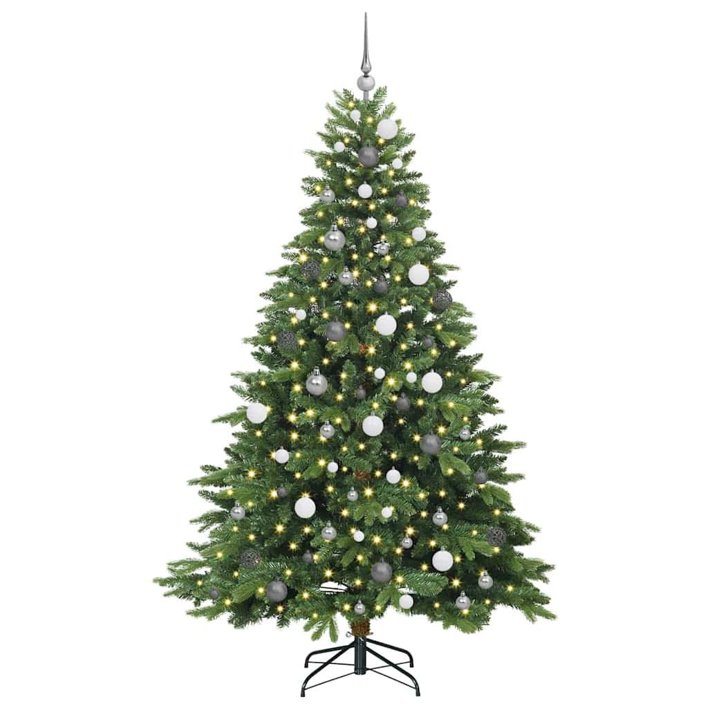 vidaXL Weihnachtsbaum Grün 210 cm