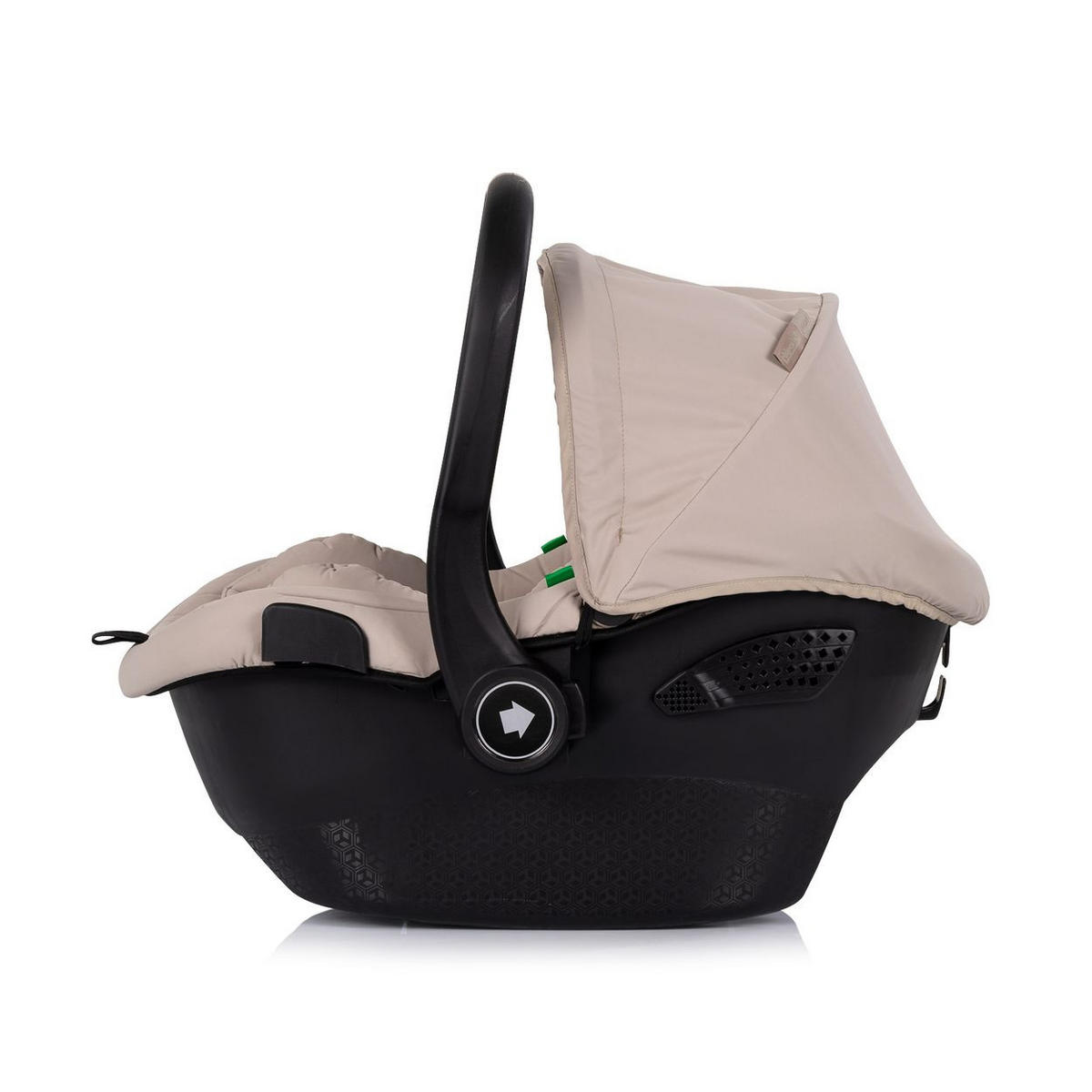 BABYSCHALE Set Isofix Pearl hellbraun i-Size (40-85cm) Isofix-Basis-Station Adapter - Braun, Kunststoff (43/56/60cm) - Chipolino