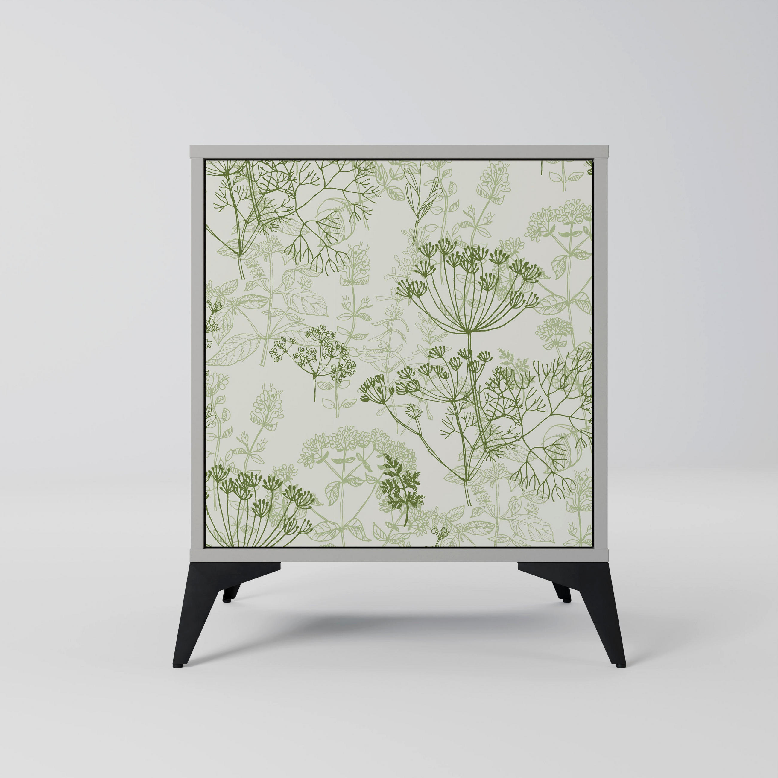 SpaceRebels Sideboard Grau 57.5x70.5x42 cm
