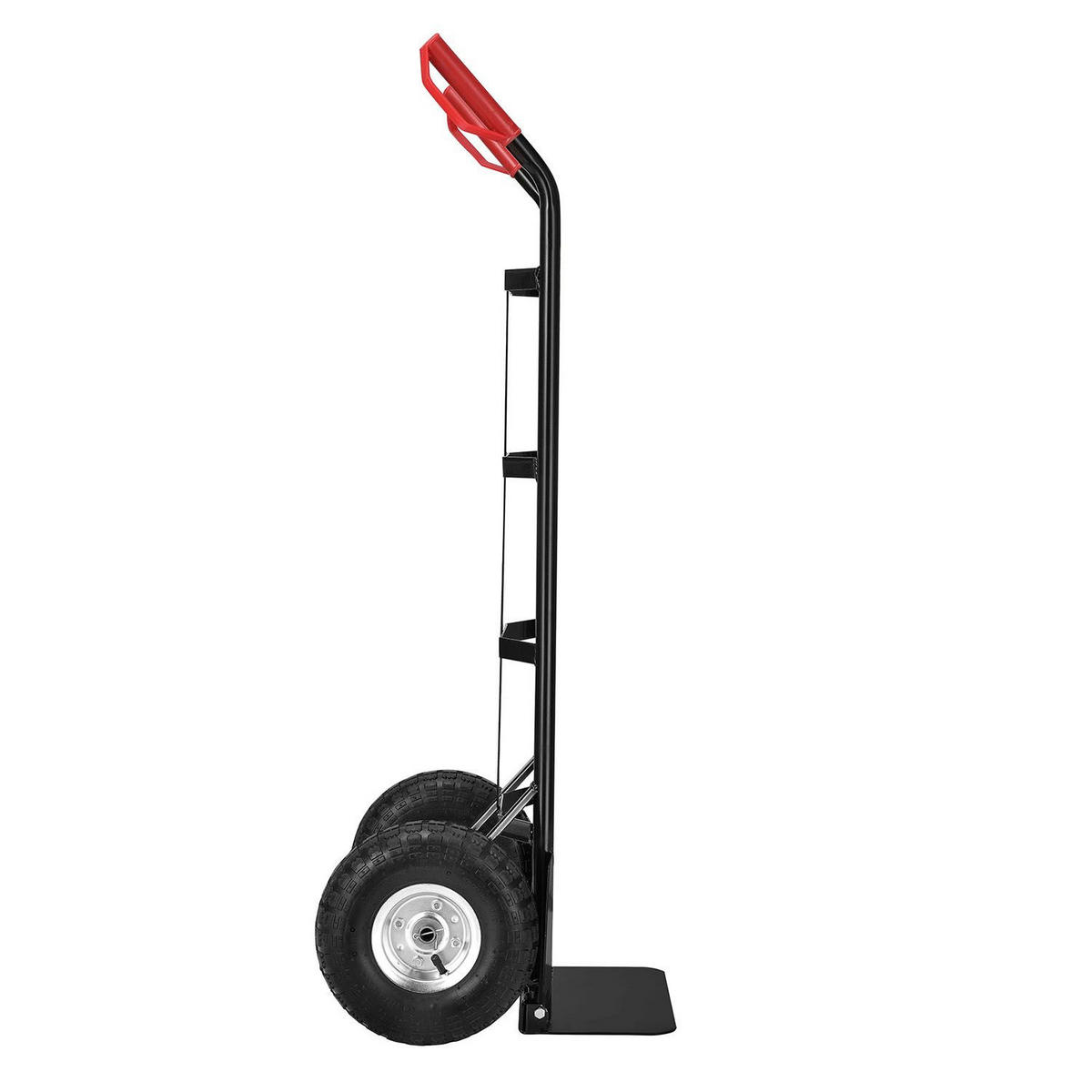SACKKARRE Basic schwarz klappbar - Schwarz, Metall (35.5/44/118cm) - Juskys