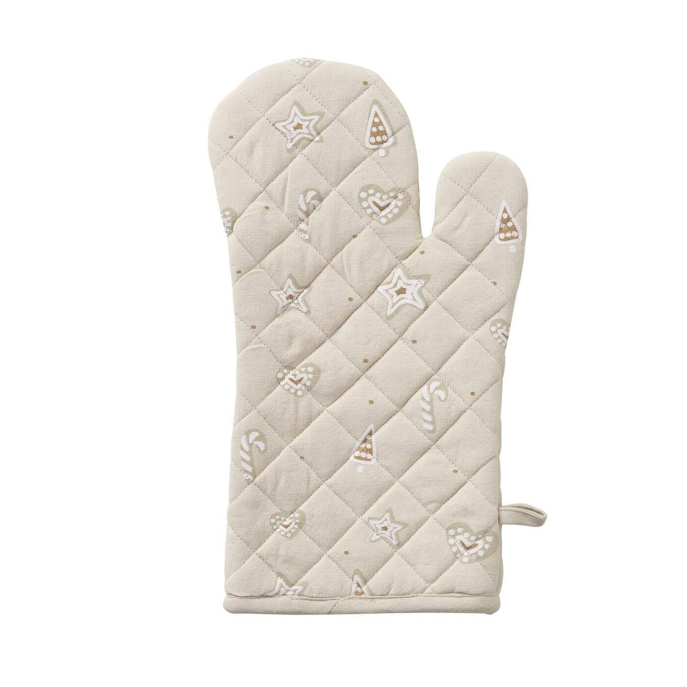KÜCHENHANDSCHUH Bakery - Beige, Naturmaterialien (20/33cm) - Boltze Home