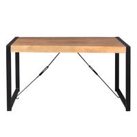 ESSTISCH Boaz Braun 80/160/76 cm - Braun, Holz (80/160/76cm) - Starfurn