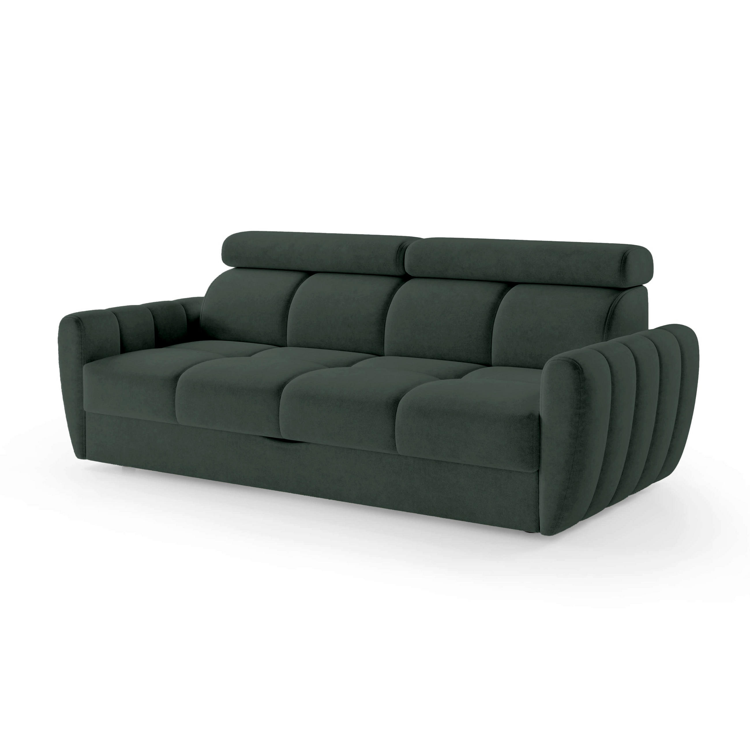 Pillovely Sofa Anthrazit 227x86x99 cm