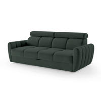 SOFA Franec Anthrazit - Anthrazit, Textil (227/86/99cm) - Pillovely