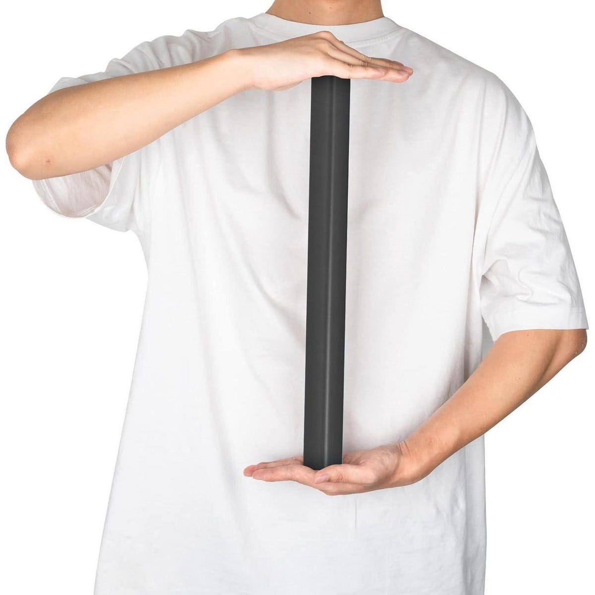 GESCHENKPAPIER Schwarz 44 cm x 10 m - Schwarz, Papier (4/44/4cm)