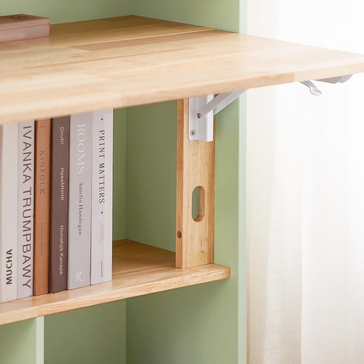 KLAPPTISCH Grün - Grün, Holz/Holzwerkstoff (54/70/85cm) - SoBuy
