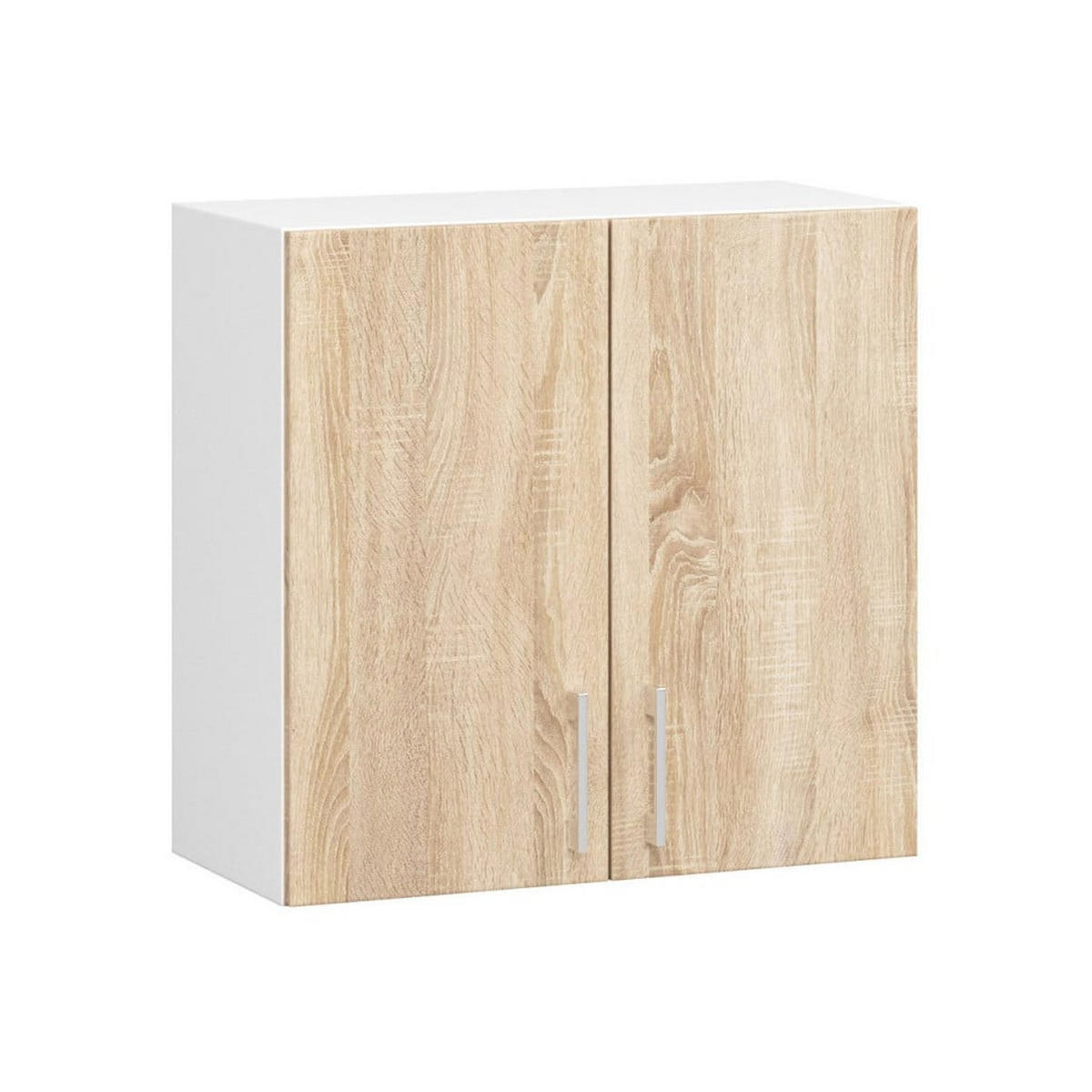KUCHYŇSKÝ BLOK Bílá, dub Sonoma 203/240/44,5 - bílá, kompozitní dřevo (240/203/44.5cm) - RAUMHIRSCH FURNITURE