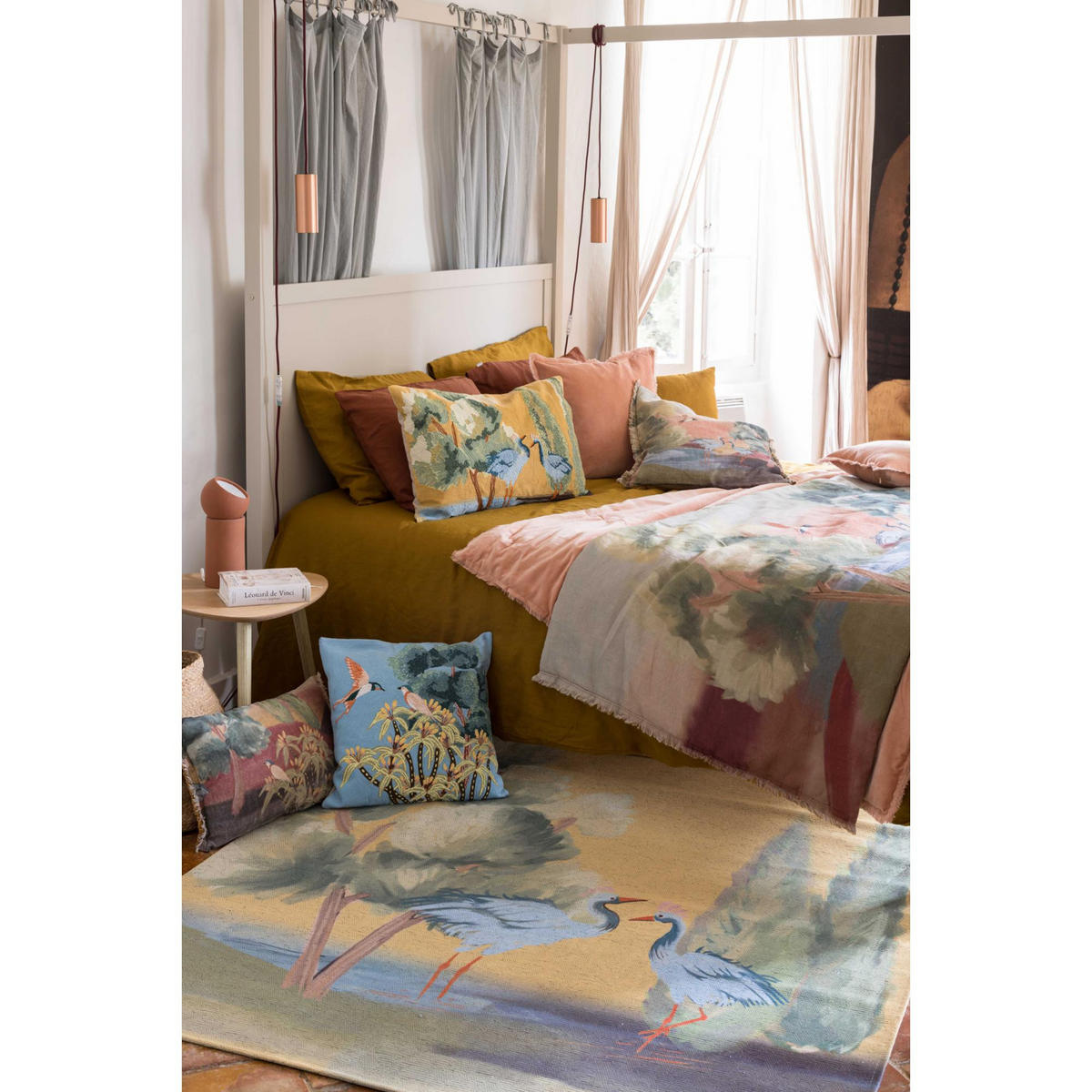 OUTDOOR-TEPPICH Lola multico 160 x 230 x 1 cm - Multicolor, Textil (160/230cm) - Vivaraise