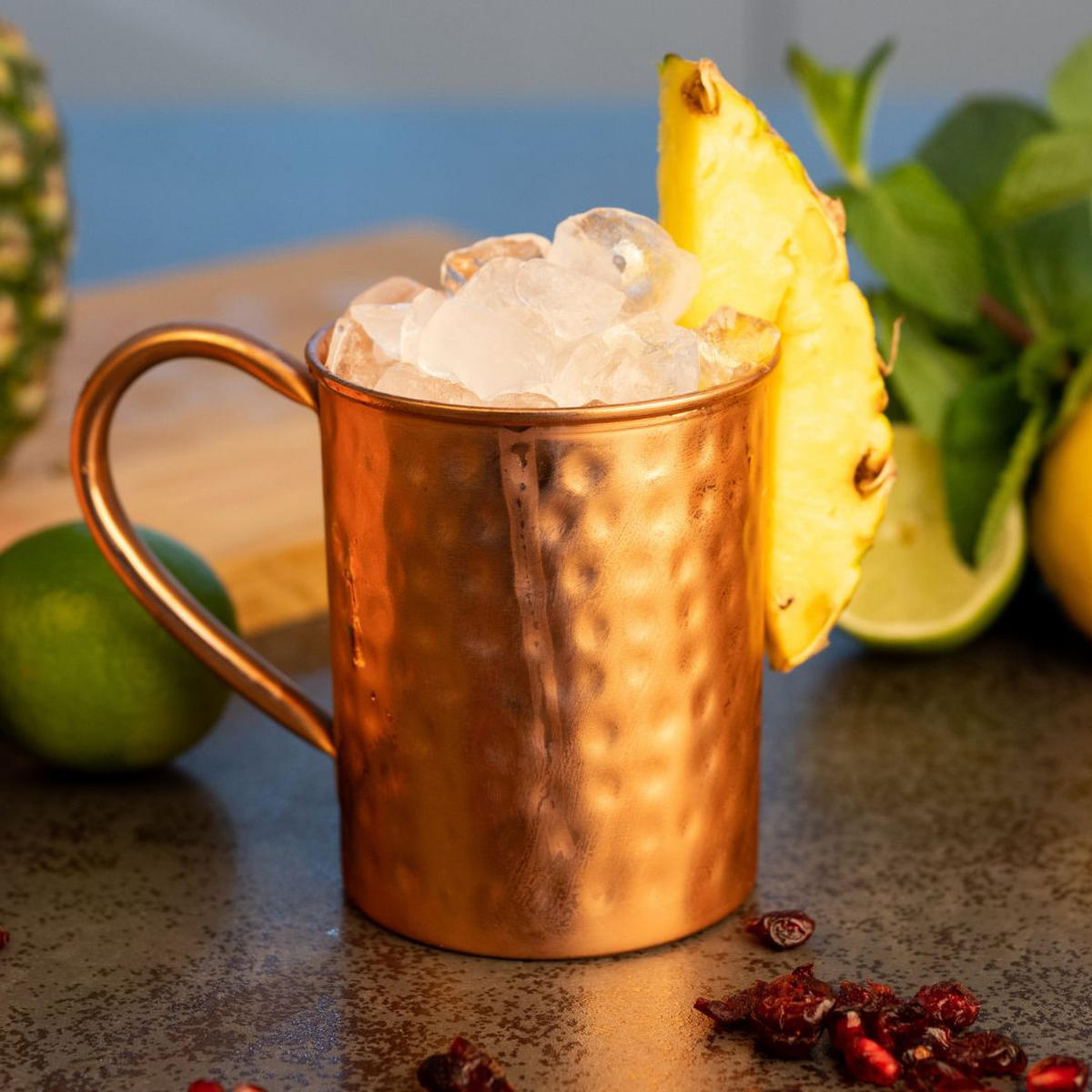 KUPFERBECHER, Cocktailbecher CATALEYA 2er Set Moscow Mule 400ml - Kupferfarben, Paraffin (8.5/10.5/10.5cm) - Specter & Cup