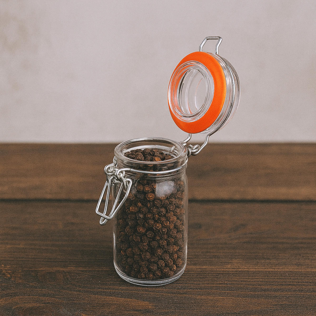 EINMACHGLAS-SET mit Bügelverschluss 70ml 2er-Pack - Transparent, Glas (0.07L)