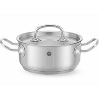 TOPF 3441657 - Silberfarben, Metall (25/30/25cm) - Hendi
