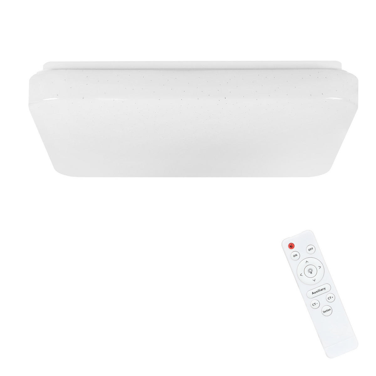 LED-DECKENLEUCHTE Artur 28/28/4 cm - Weiß, Kunststoff (28/28/4cm) - Nettlife