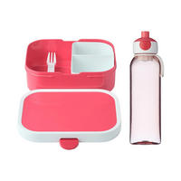 PAUSENSET Campus pink 2er Set - Pink, Kunststoff (1/1/1cm) - Mepal