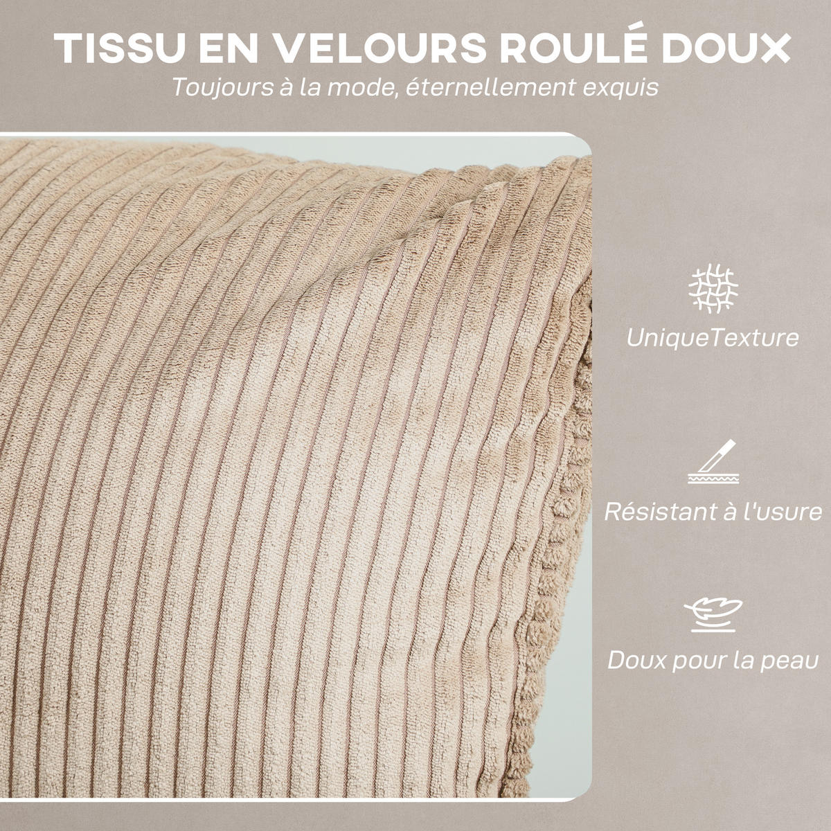 MASSAGESESSEL Braun mit Massagefunktion, Heizfunktion und Liegefunktion 94/86/105 cm - Braun, Textil (94/105/86cm) - PANGIVO