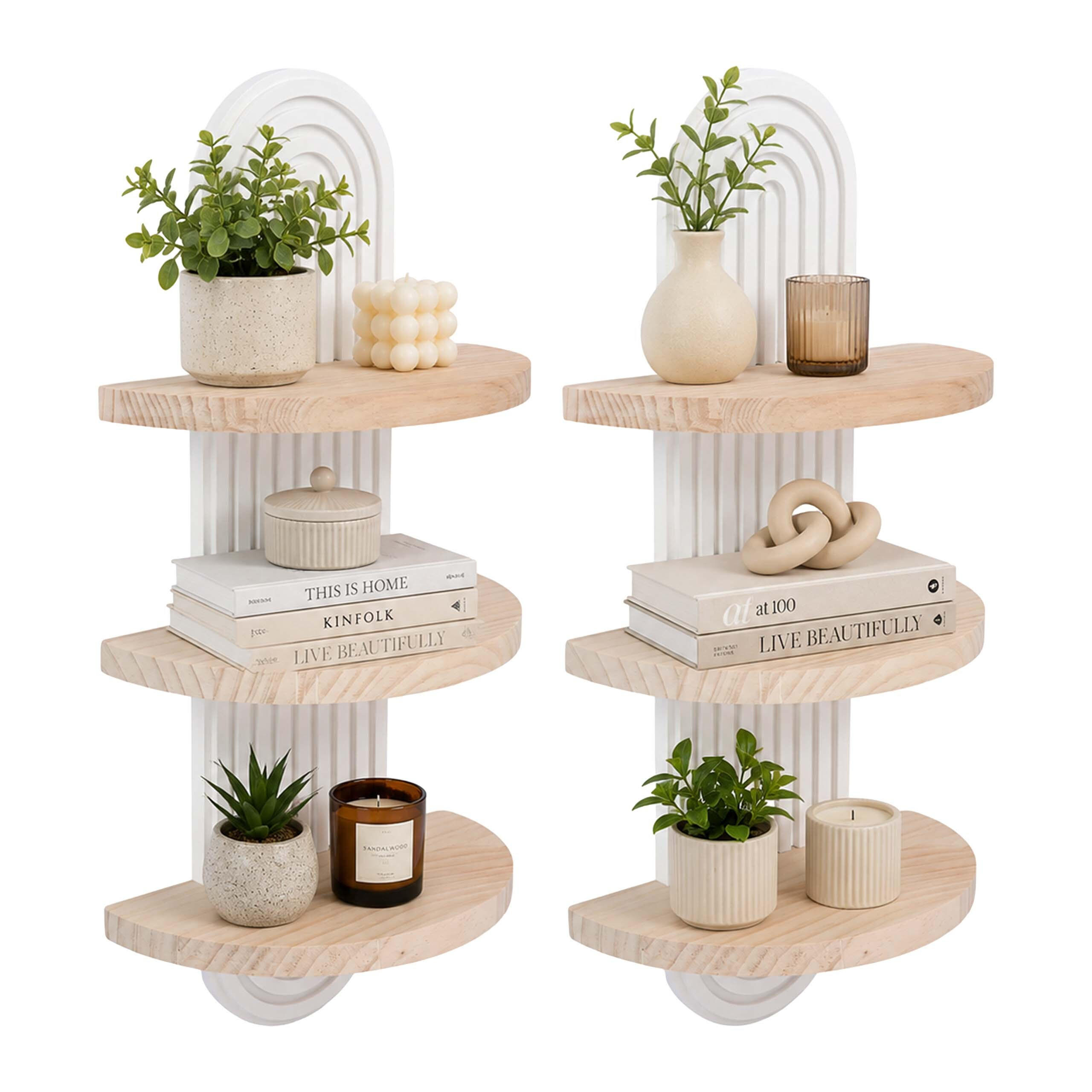 RAFT natural alb set-2