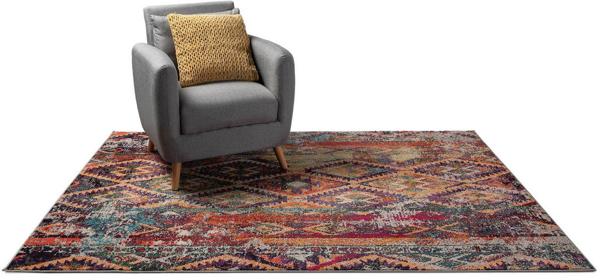 TEPPICH Casa Multicolor 80x150 cm - Multicolor, Textil (80/150cm) - benuta Nest
