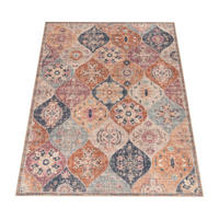 KURZFLOR-TEPPICH SEMER 421 MEHRFARBIG 160X220 - Multicolor, Kunststoff (160/220cm) - Paco Home