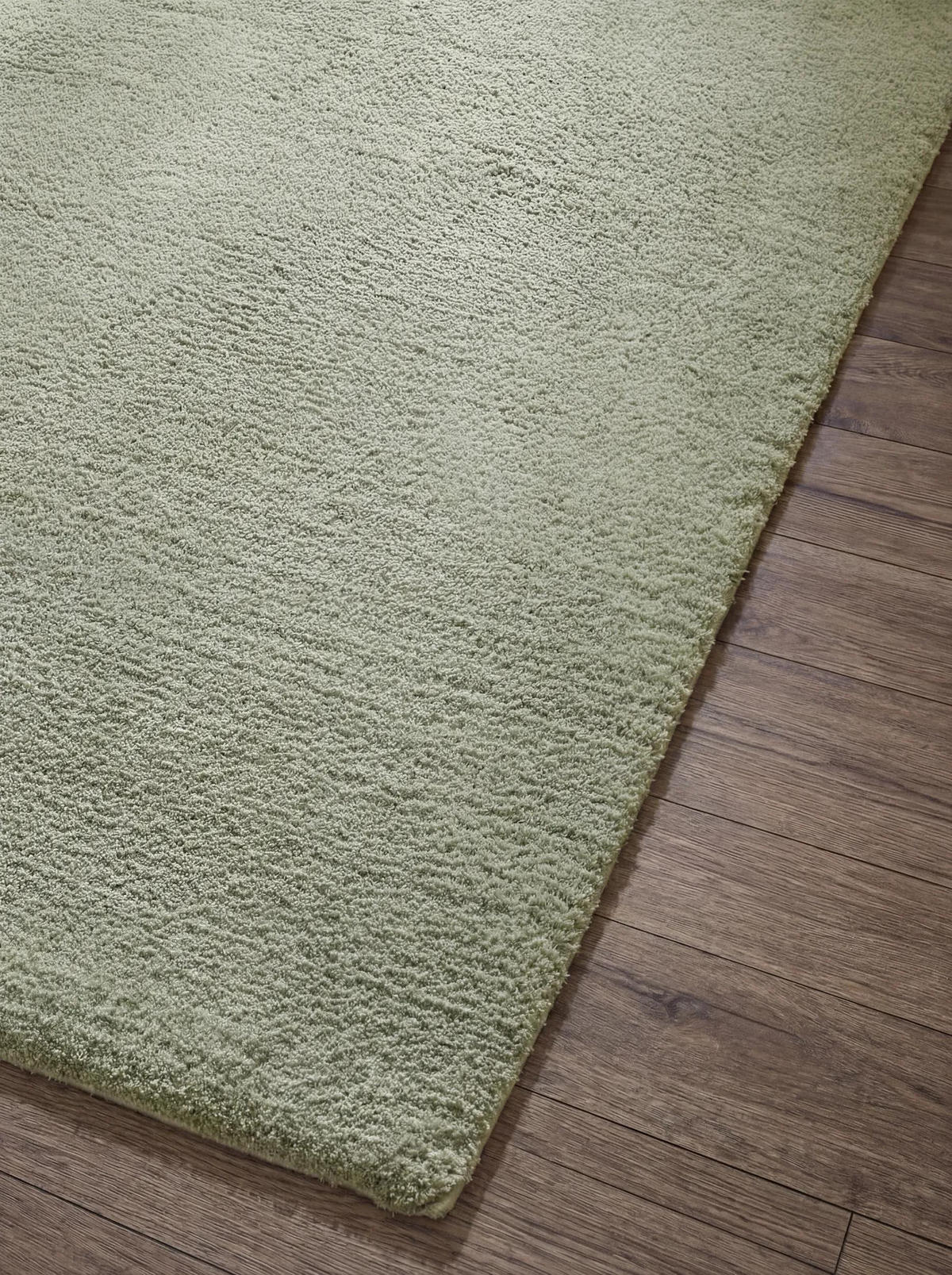 LÄUFER Soda Hellgrün 80x240 cm - Hellgrün, Textil (80/240cm) - benuta Nest