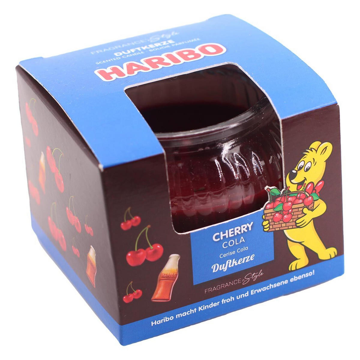 DUFTKERZE Haribo - Multicolor, Naturmaterialien/Glas (8/6.5cm)