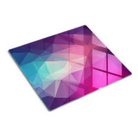 GLASPLATTE 60x52 cm Abstrakt - Multicolor, Glas (60/0.4/52cm) - TULUP