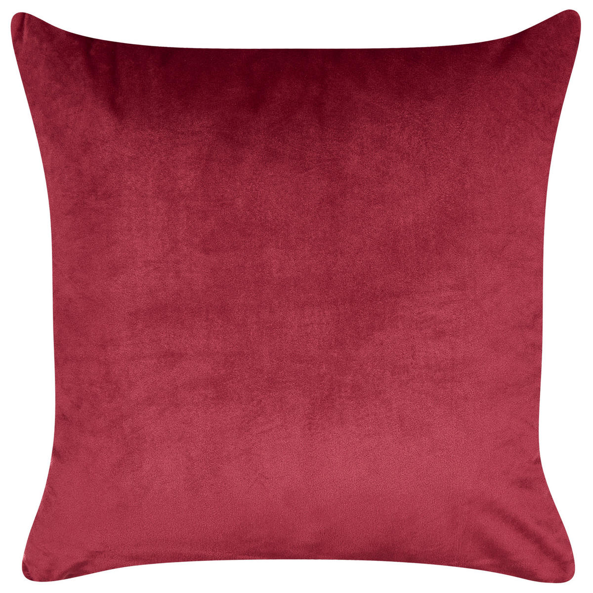 DEKOKISSEN 2er-Set Rot 45/45 cm Bicocca - Rot/Weiß, Textil (45/45cm) - Beliani