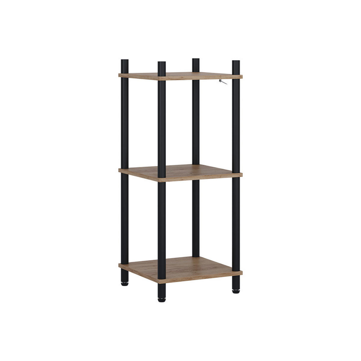 ROHOVÁ POLICE Bivio Zlatý dub power/antracit - medově dubová, kompozitní dřevo (30/72/30cm) - Vicco