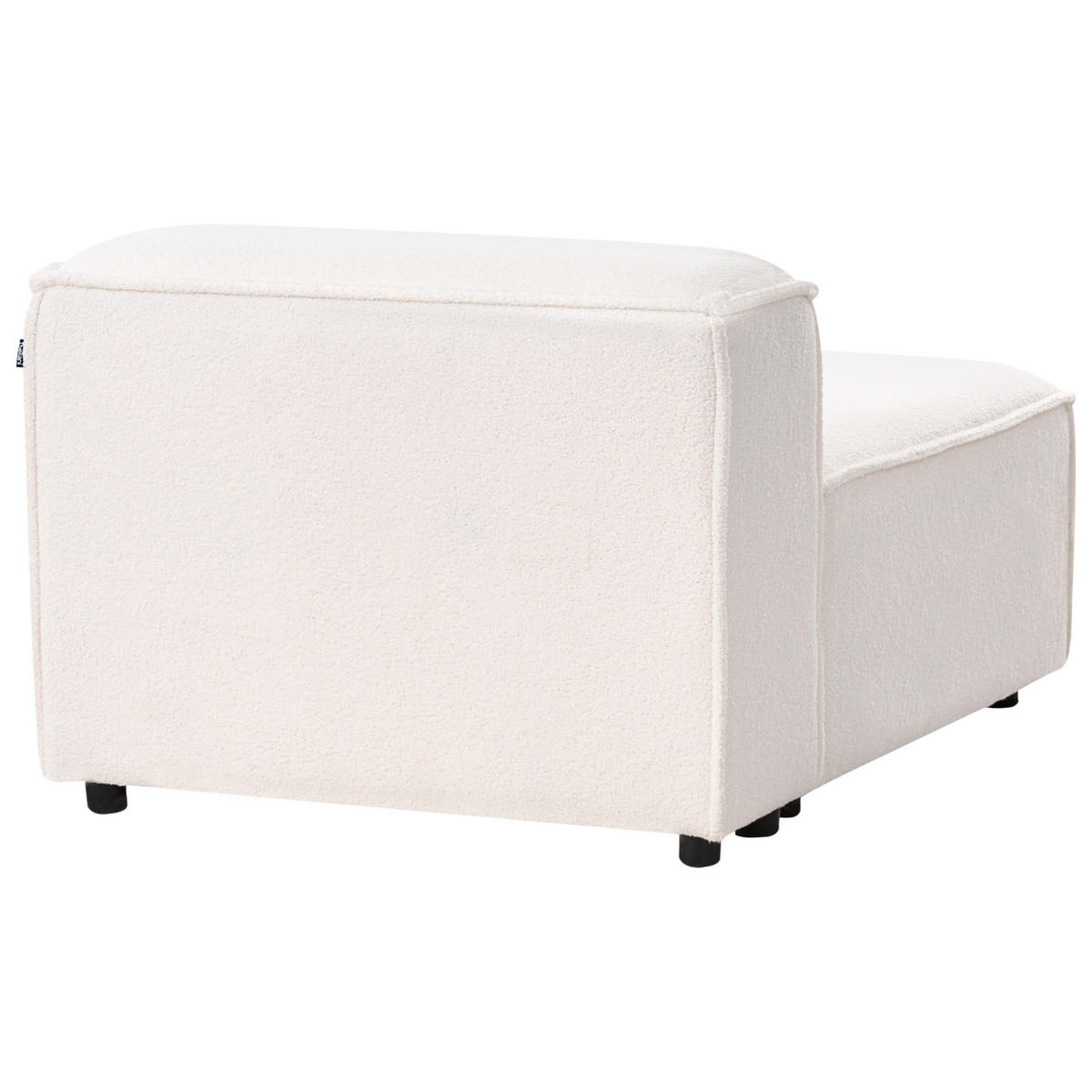 3-SITZER-MODULSOFA Bouclé Cremeweiß Ardal - Creme, Textil (326/68/119cm) - Beliani