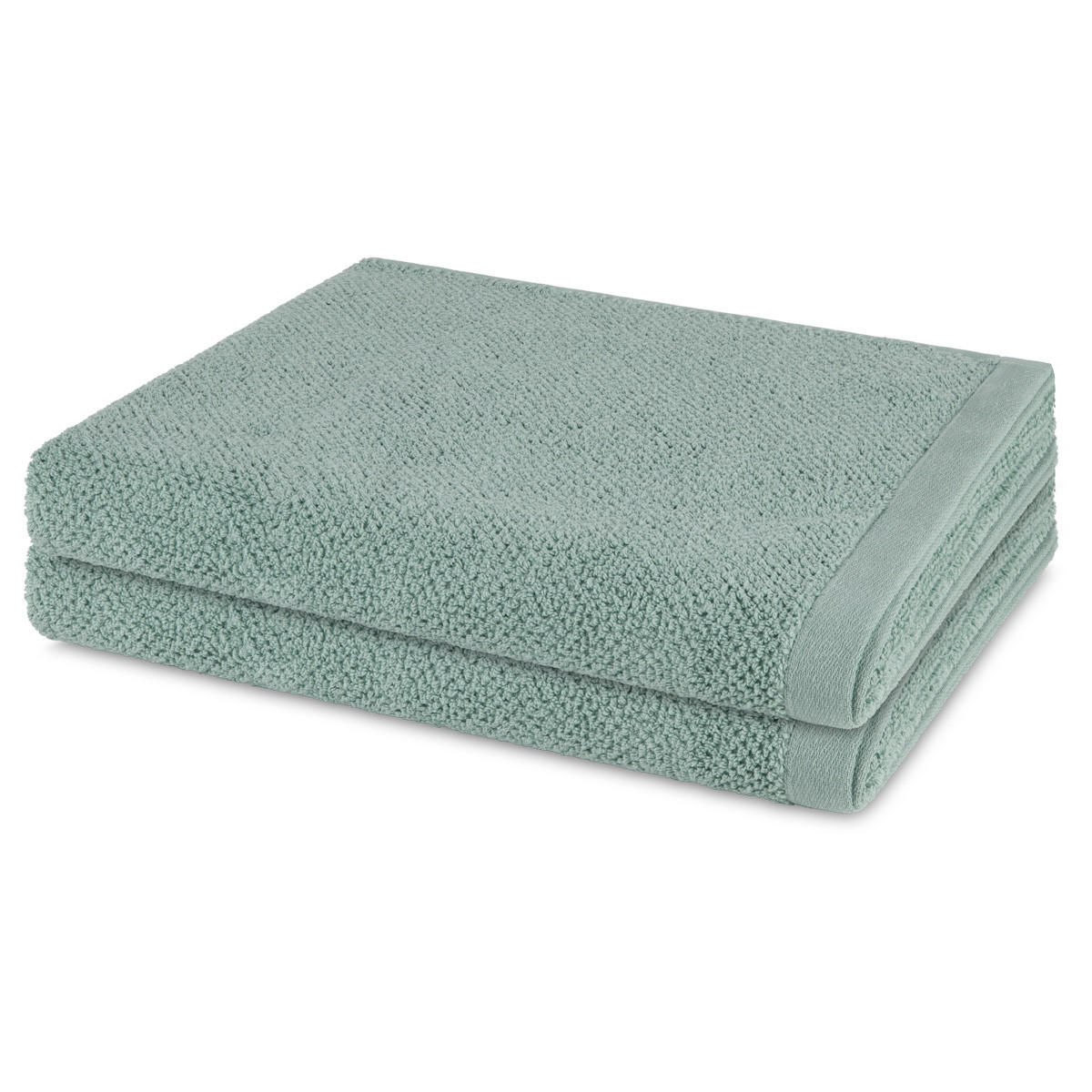 DUSCHTUCH Bliss 2er-Set - Hellgrün, Textil (67/140cm) - MÖVE