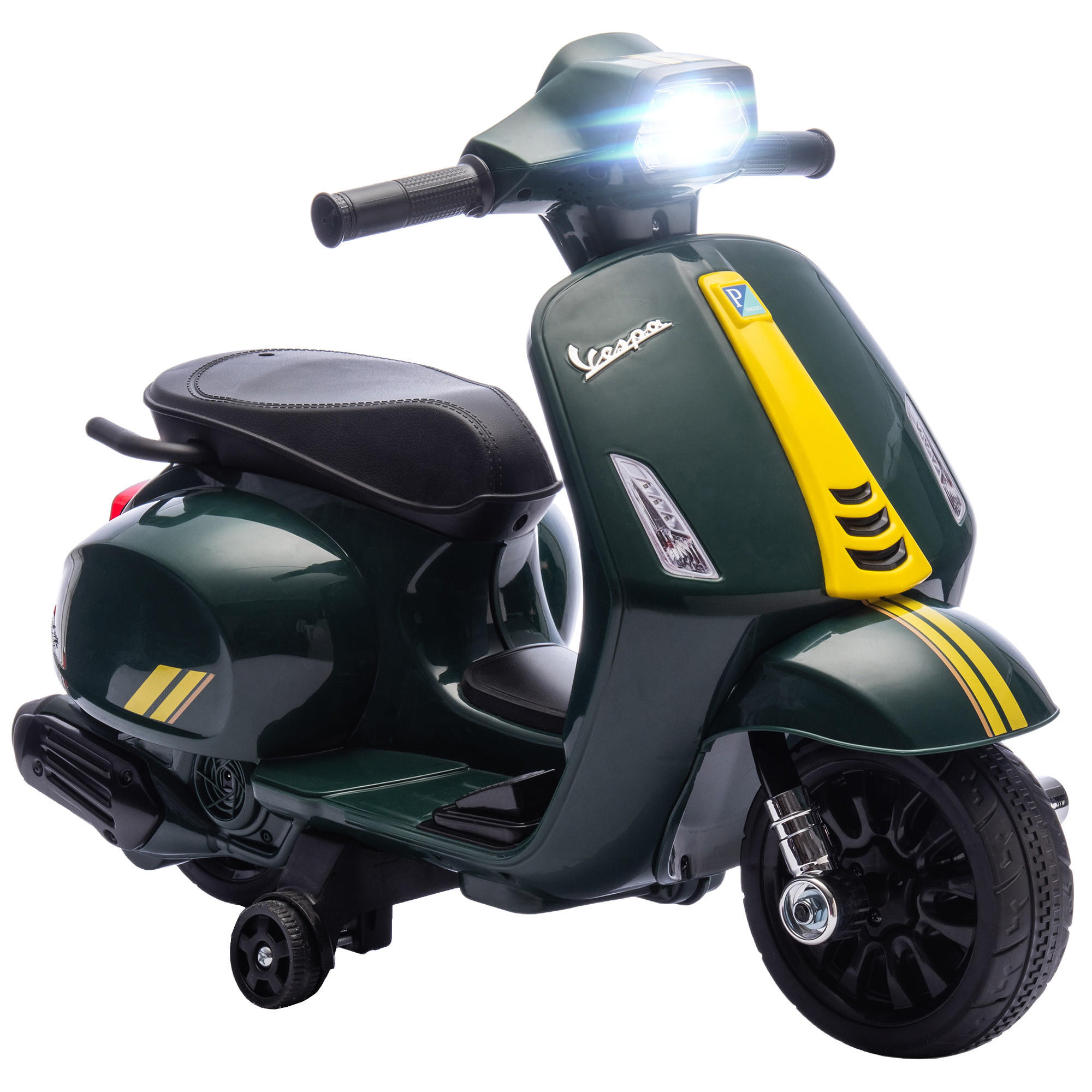 ELEKTRO-MOTORRAD DE-13165 Stützräder Dunkelgrün - Grün, Kunststoff (71/37/52cm) - ComfortXL