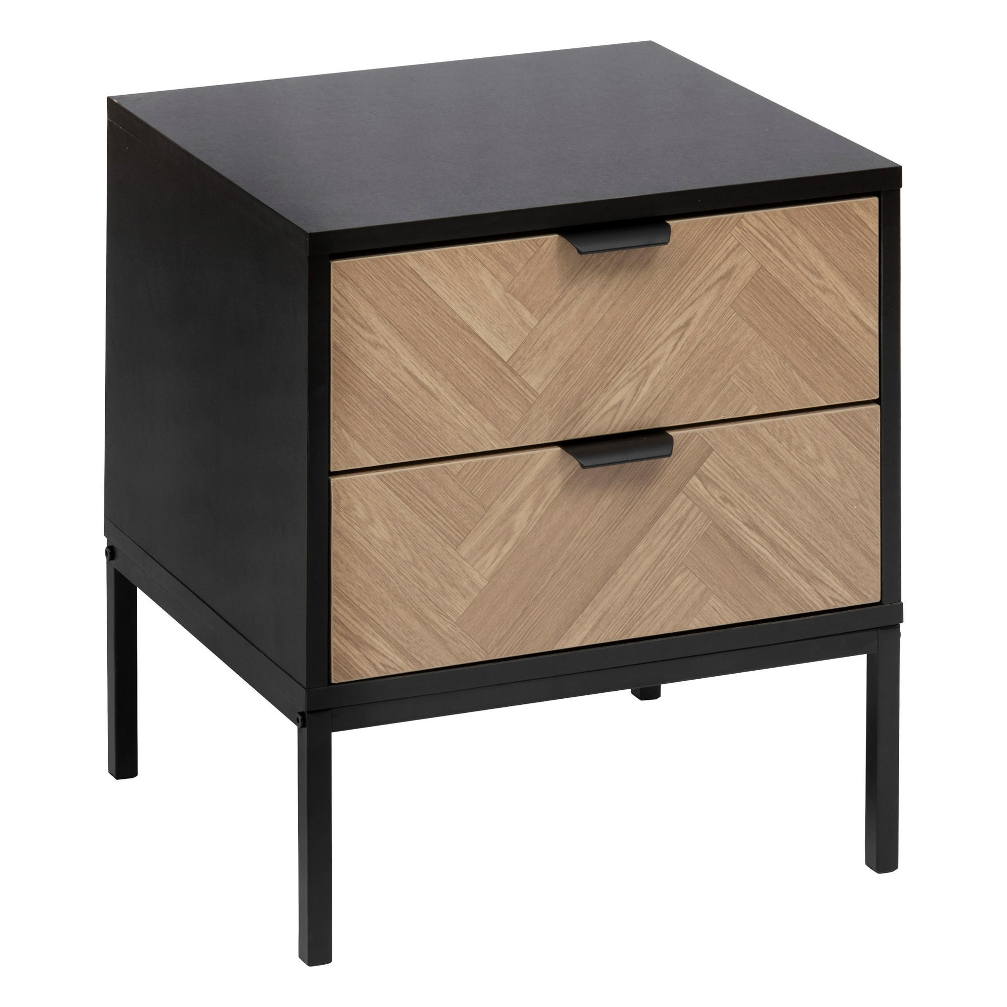5five Simply Smart Nachttisch Schwarz 45x50x40 cm