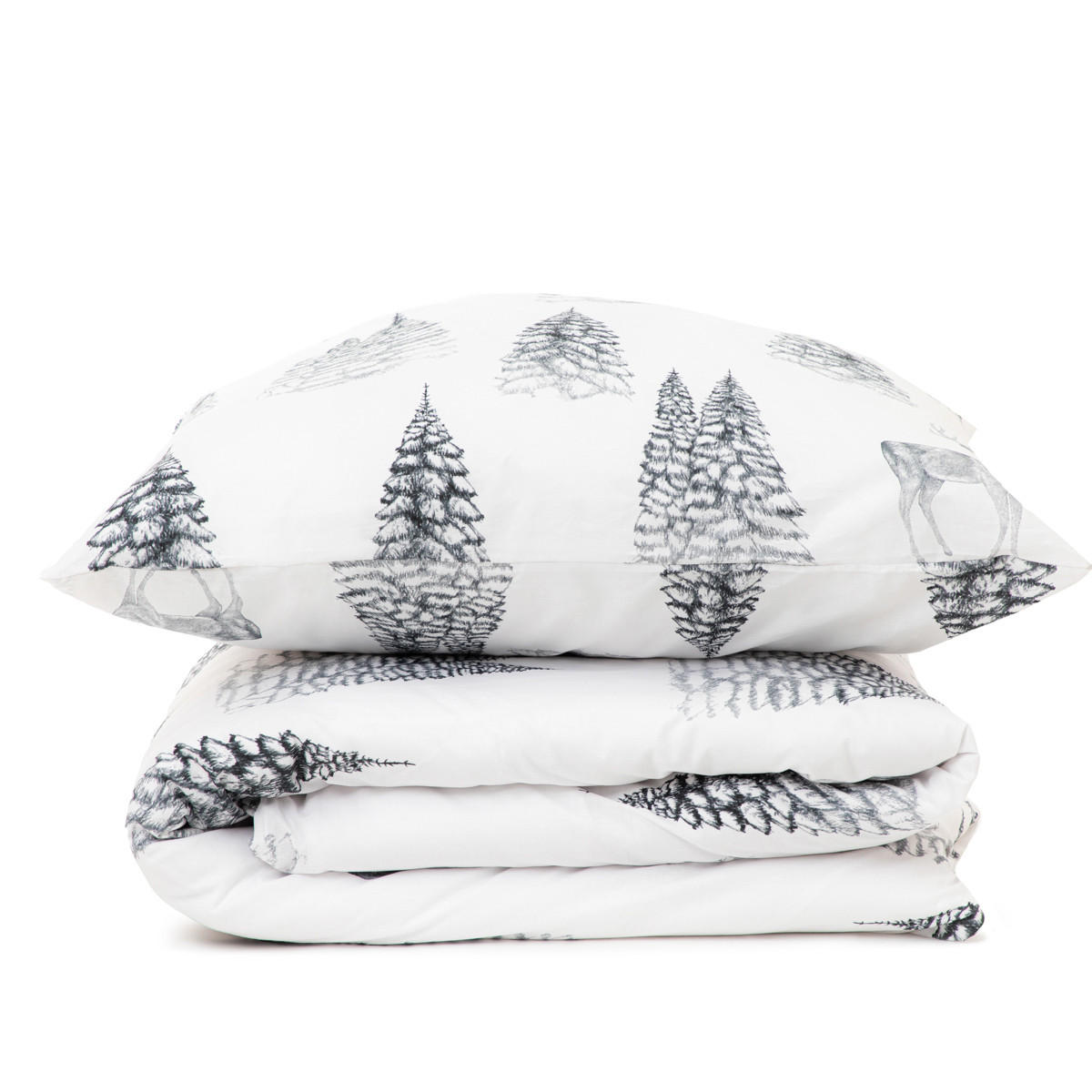 BETTWÄSCHE Munti Baumwolle 160/200 cm - Weiß, Textil (160/200cm) - Homla