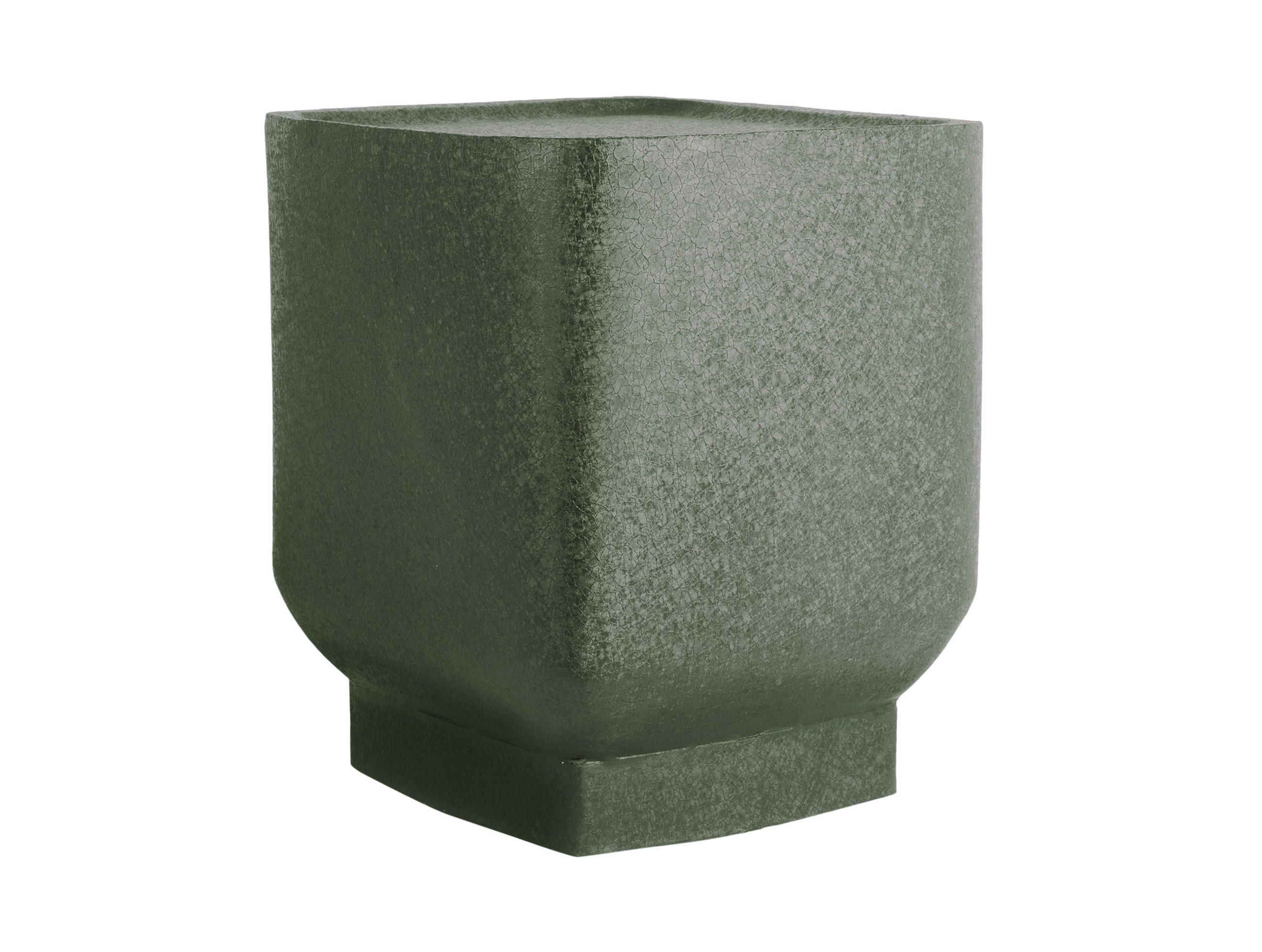 BEISTELLTISCH Boaz Cuadro - Grün - 37/37/40 cm - Grün, Metall (37/37/40cm) - Leitmotiv