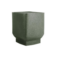 BEISTELLTISCH Boaz Cuadro - Grün - 37/37/40 cm - Grün, Metall (37/37/40cm) - Leitmotiv