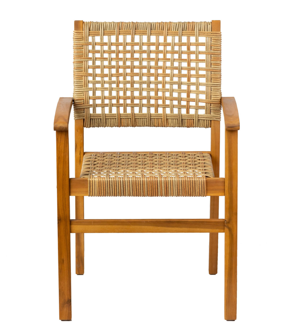 GARTENSTUHL 2er-Set Holz Braun - Braun, Holz (57/88/54cm) - Nordlys