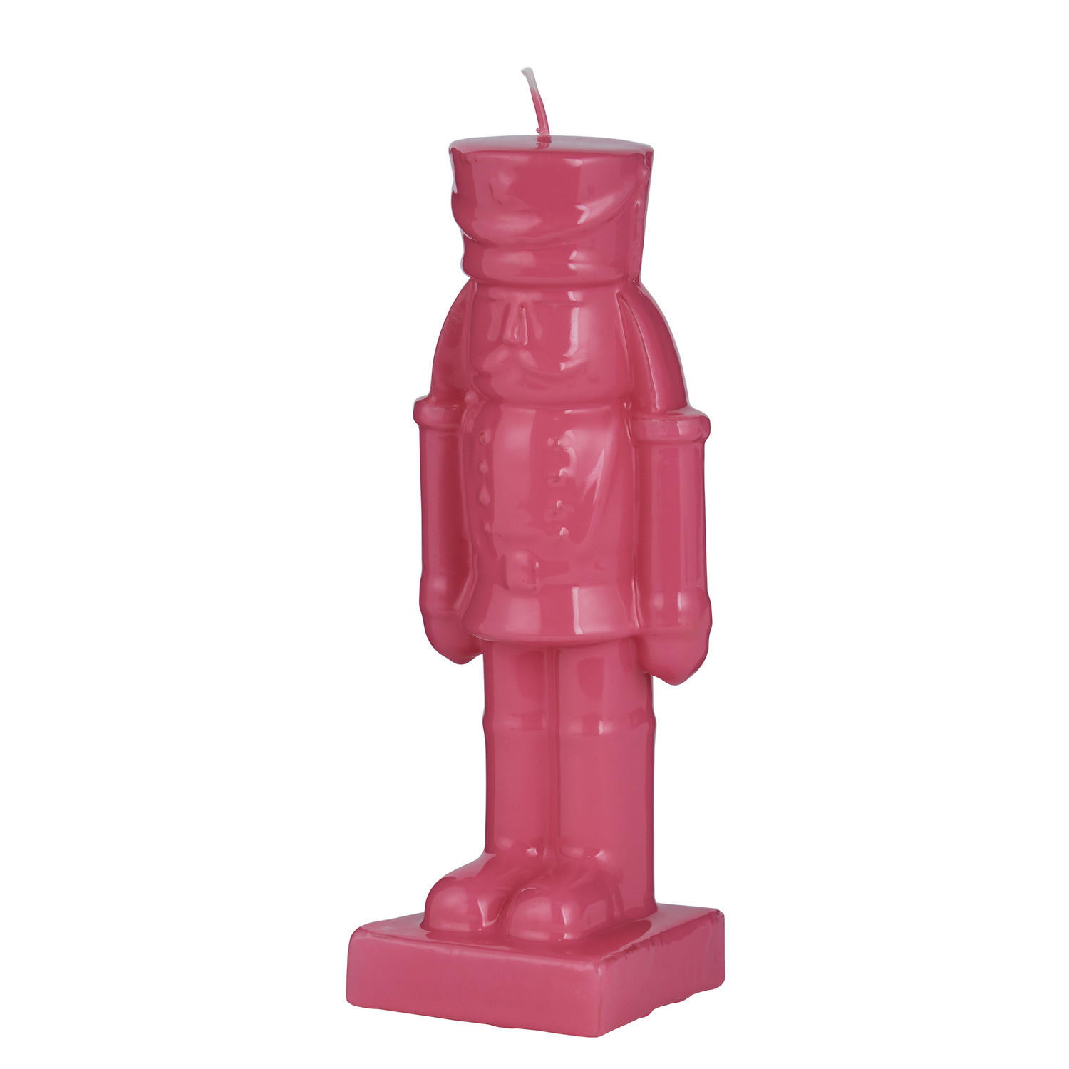 KERZE X-Mas Nussknacker - Rosa, Paraffin (8/7/21cm) - Butlers