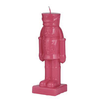 KERZE X-Mas Nussknacker - Rosa, Paraffin (8/7/21cm) - Butlers