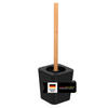 WC-BÜRSTE CALVI, schwarz - Schwarz, Kunststoff (11.4/39/11.4cm) - bremermann