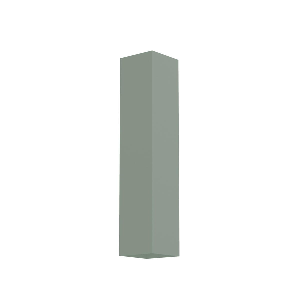 DECKENLEUCHTE - Grün, Metall (6/6/30cm) - Lumicom