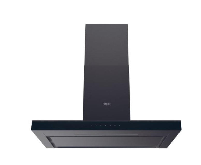 DIGESTOŘ KOMÍNOVÁ ČERNÁ HAIER Š 90 CM