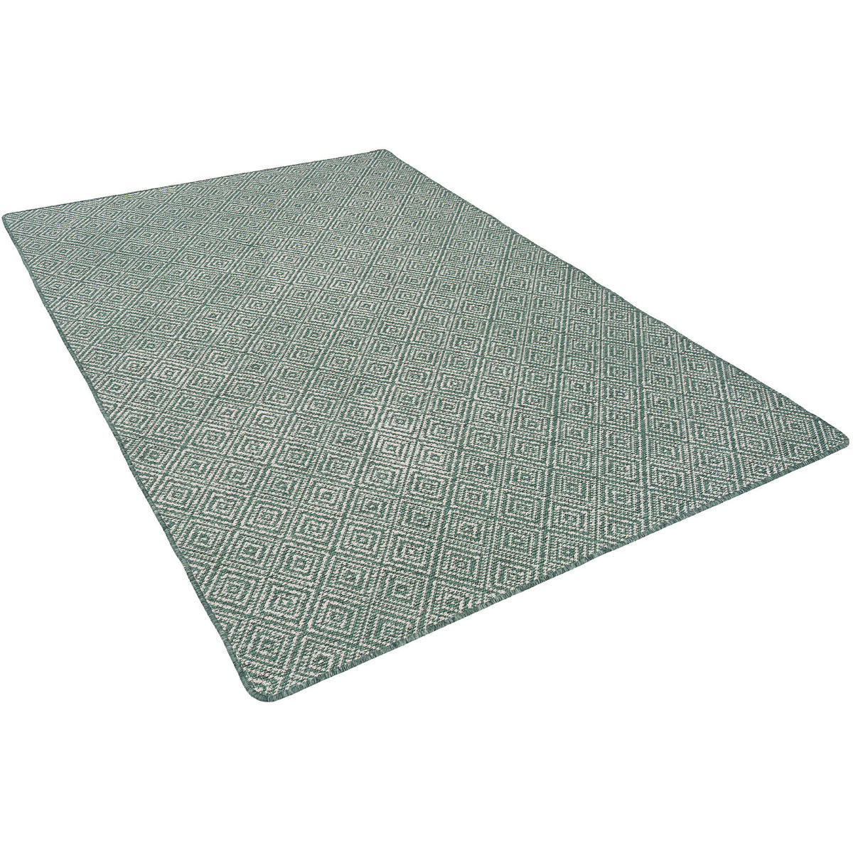 IN- UND OUTDOOR TEPPICH BEIDSEITIG NEWPORT MODERN - Grün, Textil (80/240cm) - Snapstyle