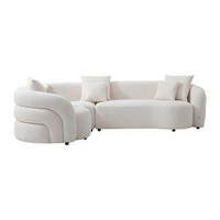 SOFA ohne Schlafmöglichkeit - 5 Personen - Stoff - Weiß - Weiß, Textil (290/73/200cm) - Vente-Unique