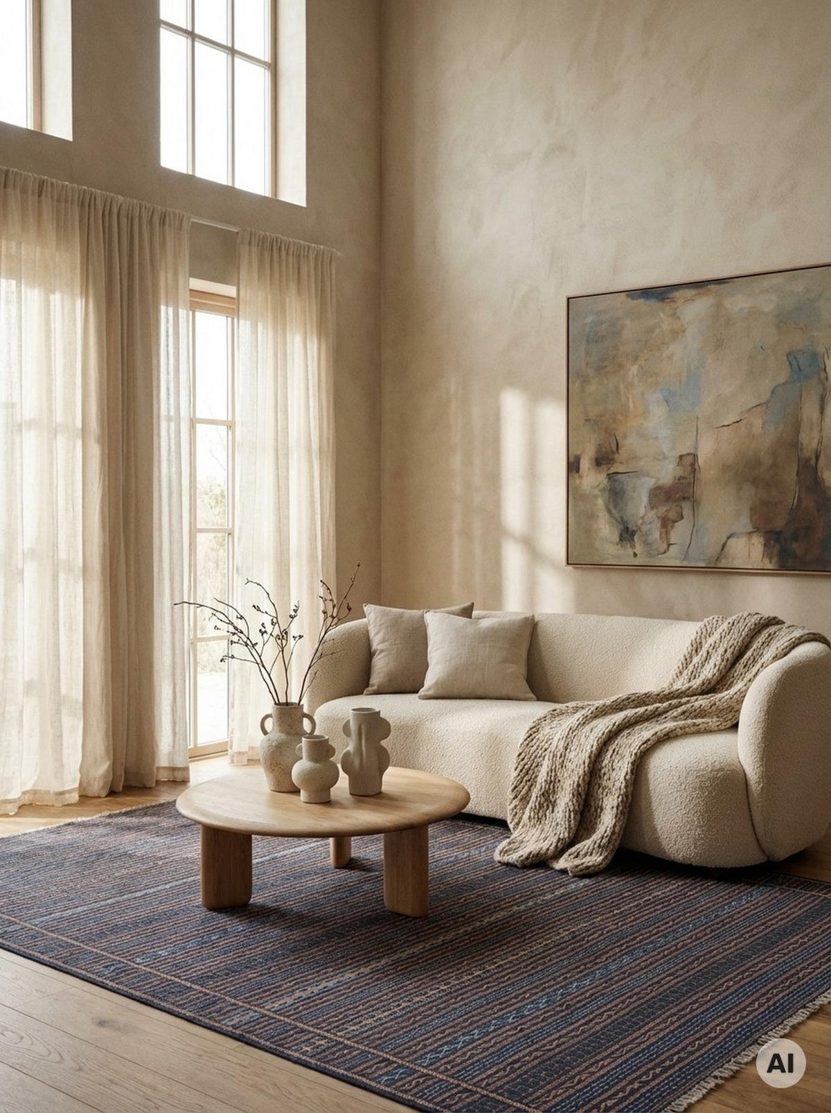 KELIM-TEPPICH handgewebt Kordi Blau 240/170 cm Schurwolle - Blau, Textil (170/240cm) - Looma