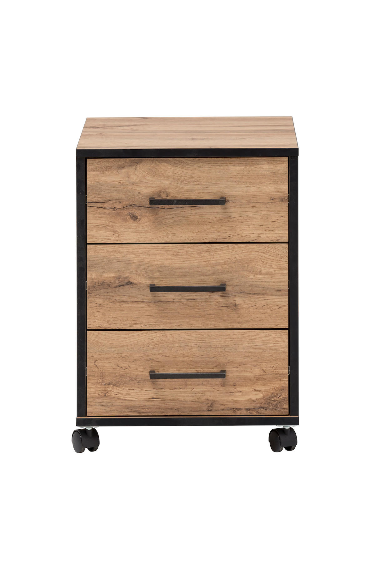 ROLLCONTAINER Panda 57x40x50 cm Eiche - Eichefarben, Holz (40/57/50cm) - PROREGAL